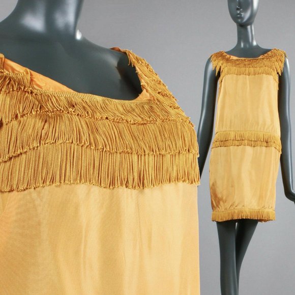 60s fringe dress